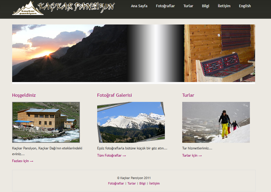 Kaçkar Pansiyon geçmişten bir kare